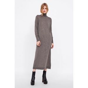 New Zara Limited Edition Wool Dress (Sz: L)